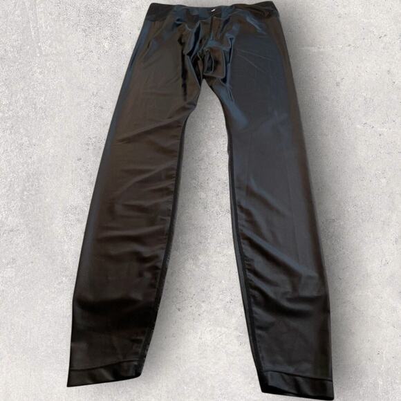 Kira Grace Santeen Black Leggings Women’s M Made in USA High Waist Yoga Workout - Picture 2 of 9